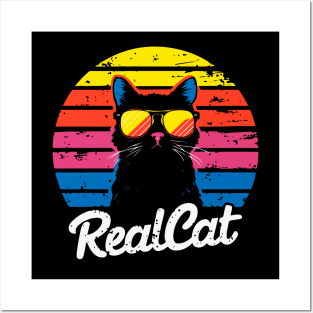 Real Cat Posters and Art